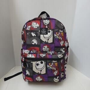 Disney Nightmare Before Christmas 17" All Over Print Backpack Laptop Pad